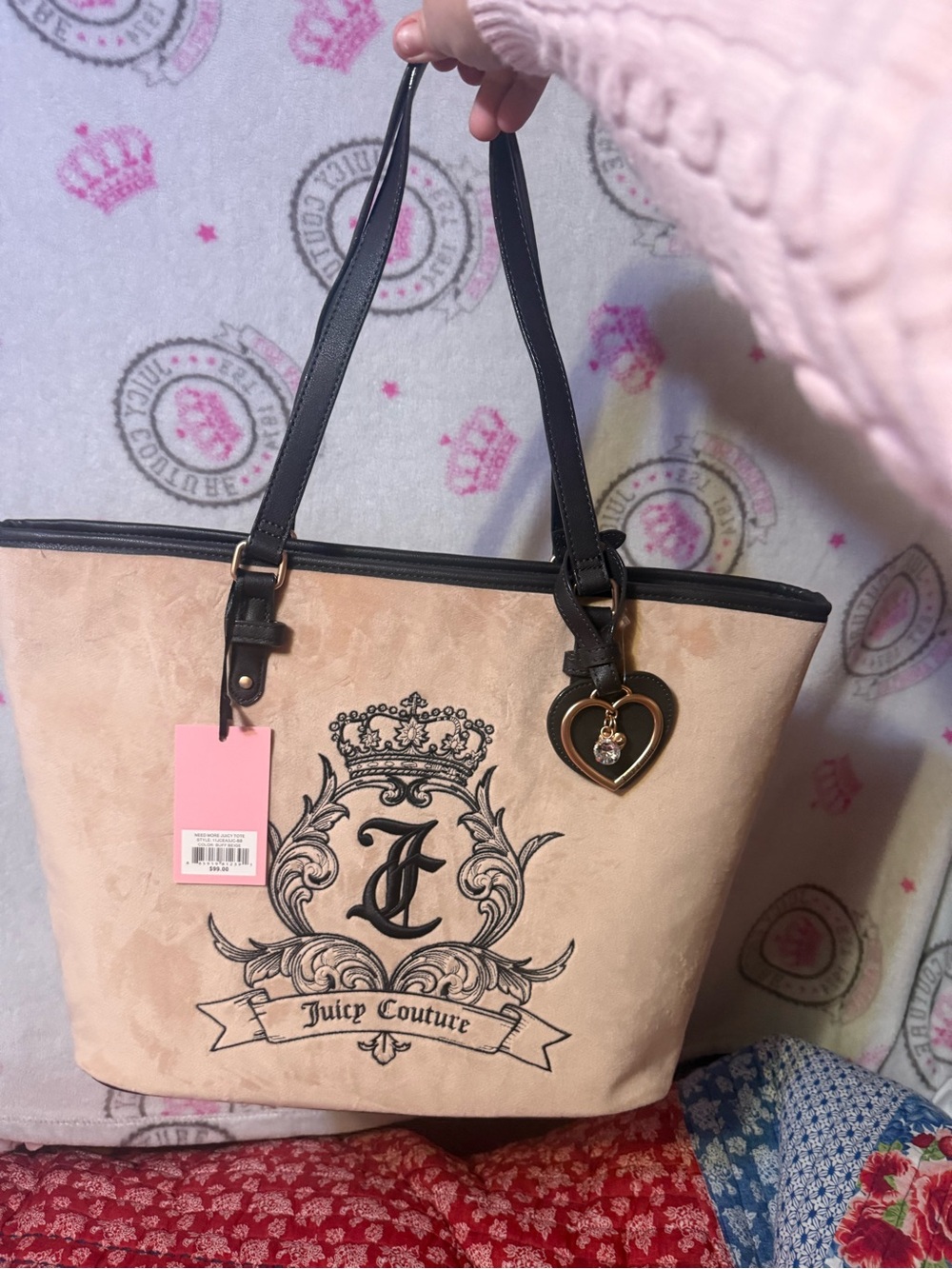Juicy Couture Need More Juicy Tote Bag